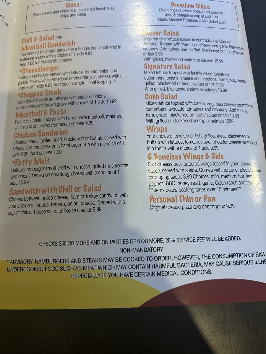 Menu The Patio Social Club-1